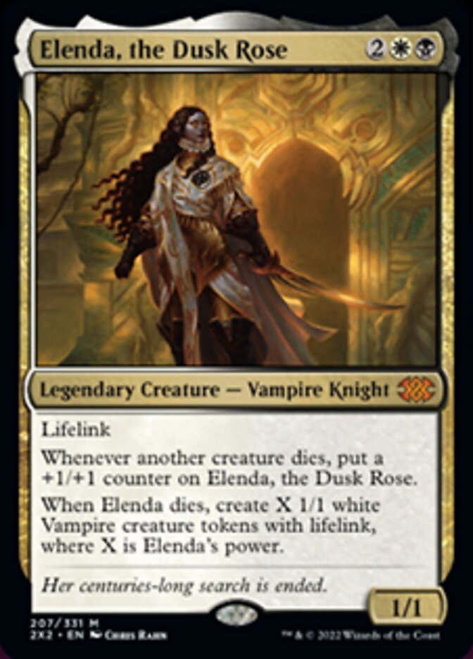 Elenda, the Dusk Rose [Double Masters 2022] | The Gaming-Verse