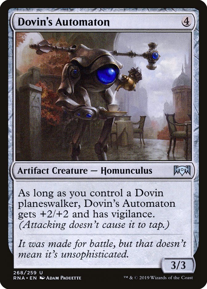 Dovin's Automaton [Ravnica Allegiance] | The Gaming-Verse