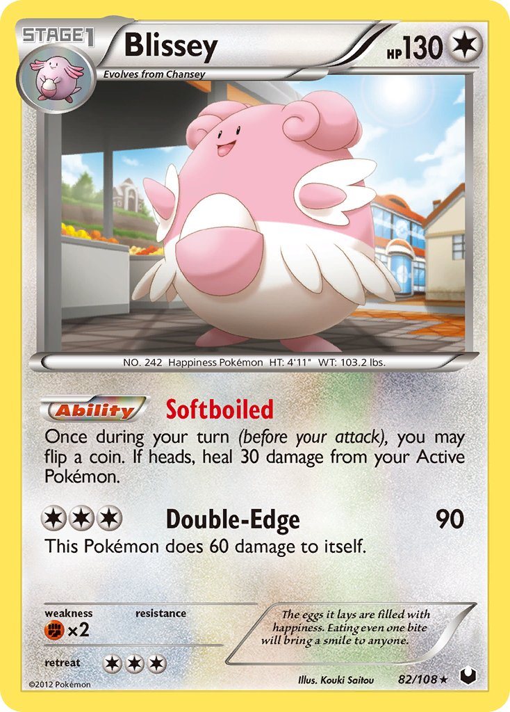 Blissey (82/108) (Battle Arena Deck Exclusive) (Theme Deck Exclusive) [Black & White: Dark Explorers] | The Gaming-Verse