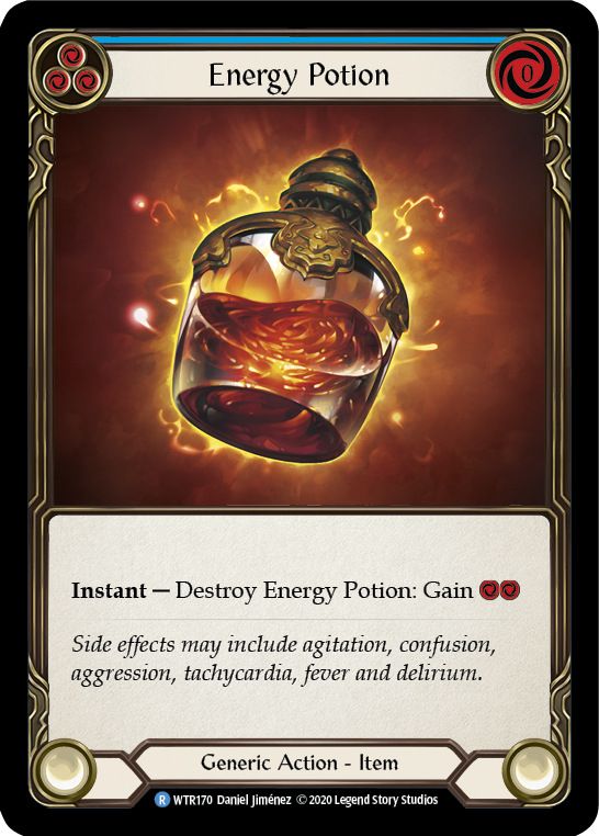 Energy Potion [WTR170] Unlimited Rainbow Foil | The Gaming-Verse