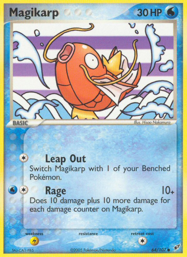 Magikarp (64/107) [EX: Deoxys] | The Gaming-Verse