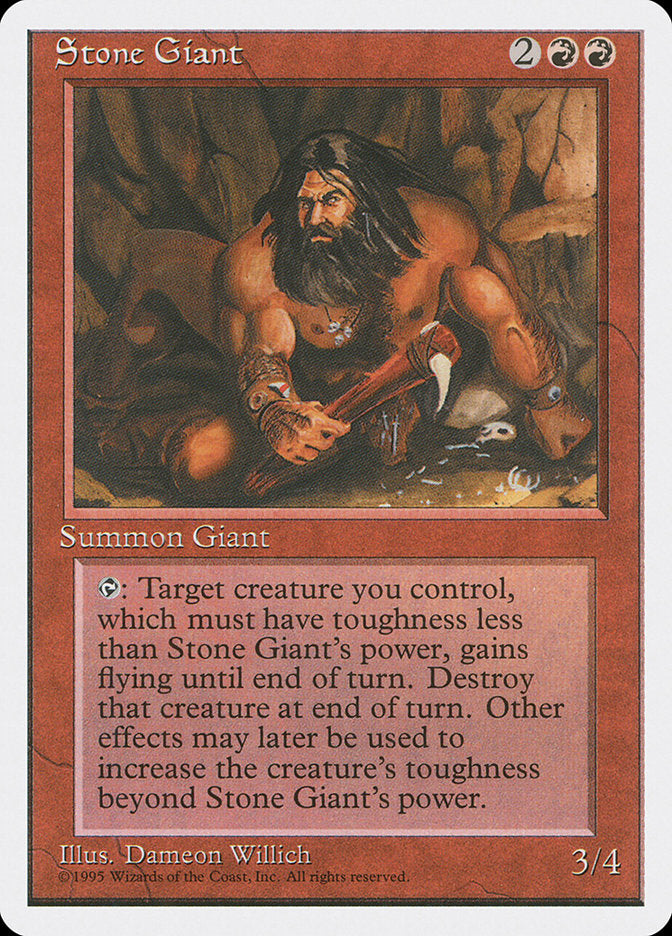 Stone Giant [Fourth Edition] | The Gaming-Verse