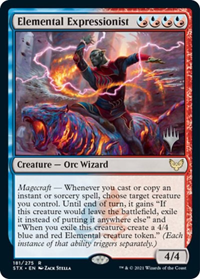 Elemental Expressionist (Promo Pack) [Strixhaven: School of Mages Promos] | The Gaming-Verse