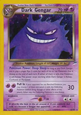 Dark Gengar (6/105) [Neo Destiny Unlimited] | The Gaming-Verse