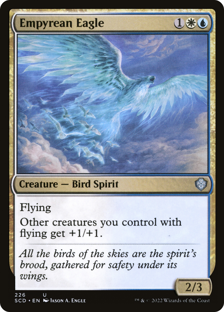 Empyrean Eagle [Starter Commander Decks] | The Gaming-Verse