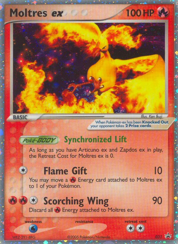 Moltres ex (031) [Nintendo: Black Star Promos] | The Gaming-Verse