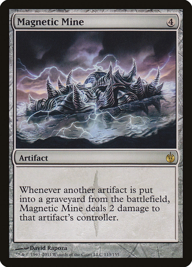 Magnetic Mine [Mirrodin Besieged] | The Gaming-Verse