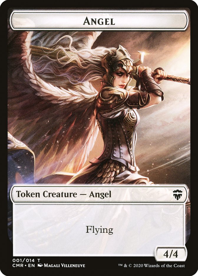 Angel Token [Commander Legends Tokens] | The Gaming-Verse