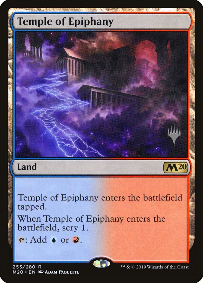 Temple of Epiphany (Promo Pack) [Core Set 2020 Promos] | The Gaming-Verse