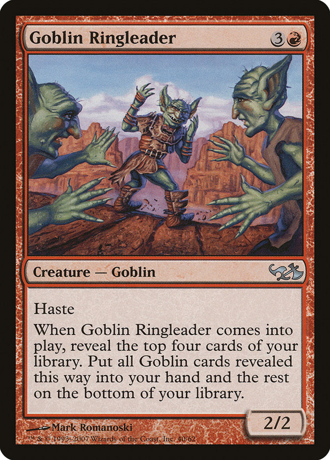 Goblin Ringleader [Duel Decks: Elves vs. Goblins] | The Gaming-Verse