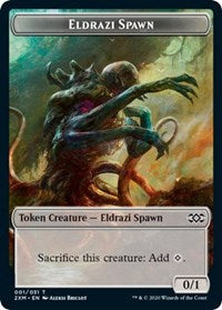 Eldrazi Spawn // Germ Double-sided Token [Double Masters Tokens] | The Gaming-Verse