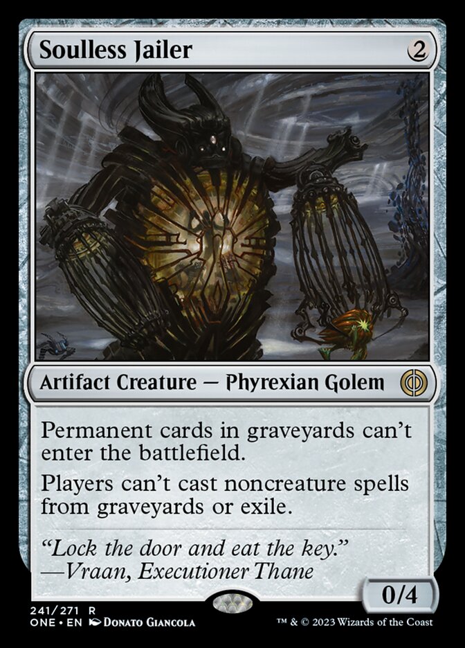 Soulless Jailer [Phyrexia: All Will Be One] | The Gaming-Verse