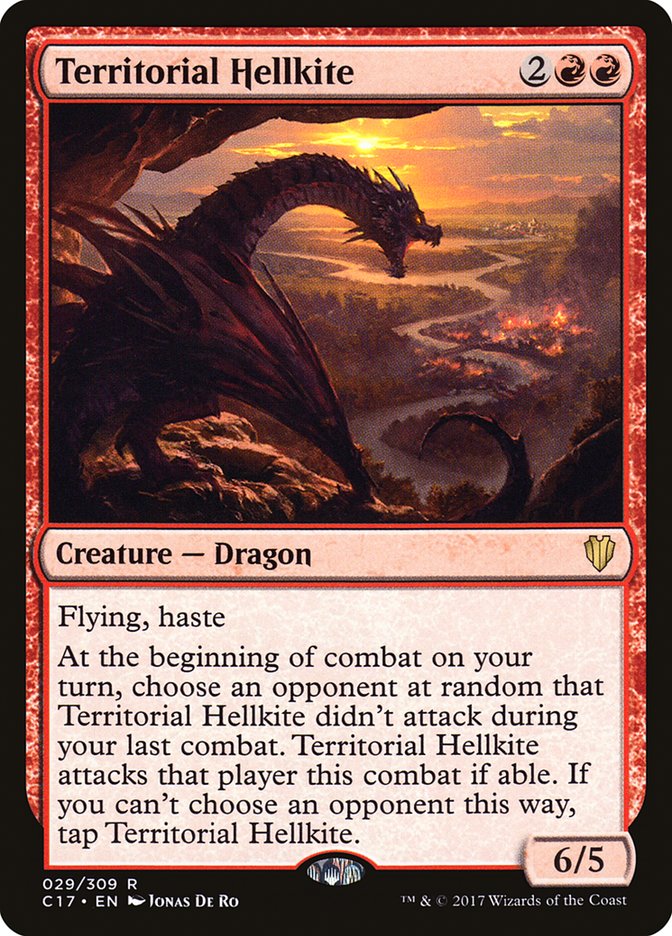 Territorial Hellkite [Commander 2017] | The Gaming-Verse