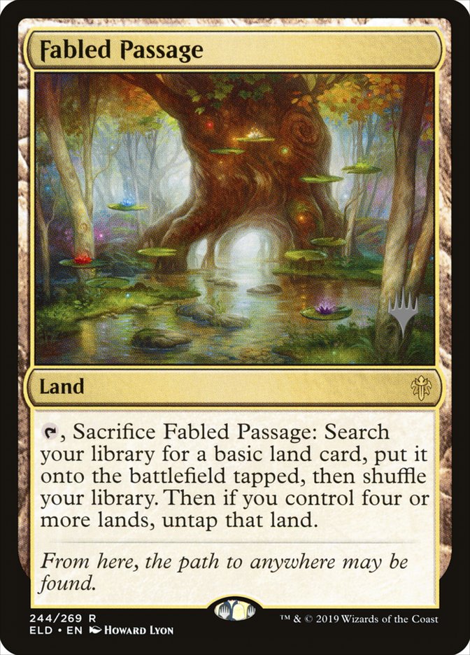 Fabled Passage (Promo Pack) [Throne of Eldraine Promos] | The Gaming-Verse