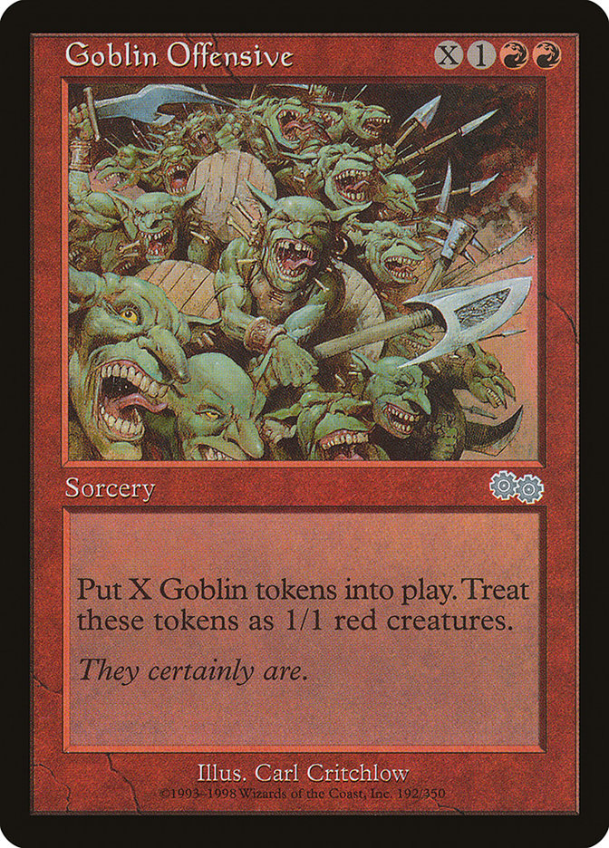 Goblin Offensive [Urza's Saga] | The Gaming-Verse