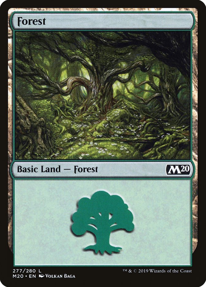 Forest (#277) [Core Set 2020] | The Gaming-Verse