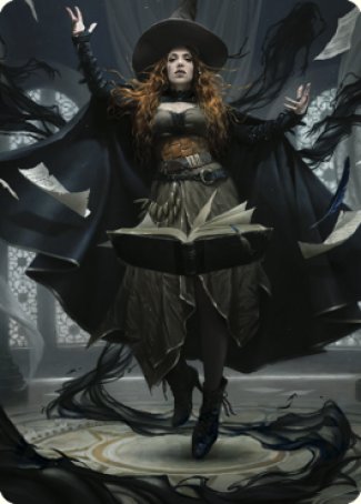 Tasha, the Witch Queen Art Card (41) [Commander Legends: Battle for Baldur's Gate Art Series] | The Gaming-Verse