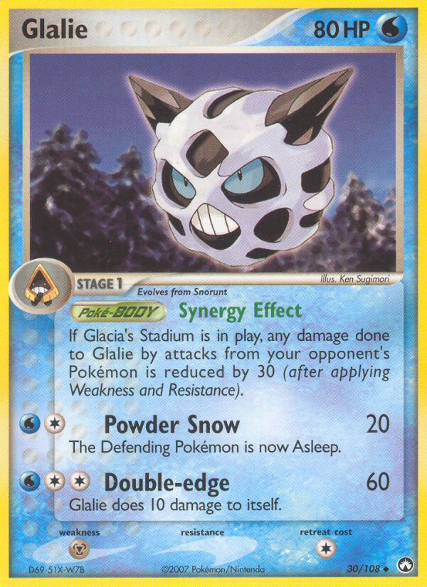 Glalie (30/108) [EX: Power Keepers] | The Gaming-Verse