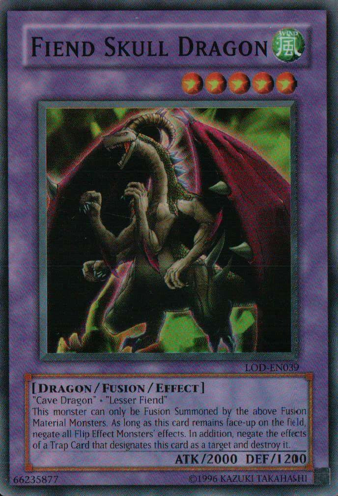 Fiend Skull Dragon [LOD-EN039] Super Rare | The Gaming-Verse