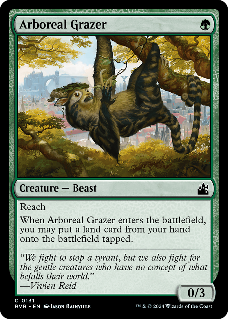 Arboreal Grazer [Ravnica Remastered] | The Gaming-Verse