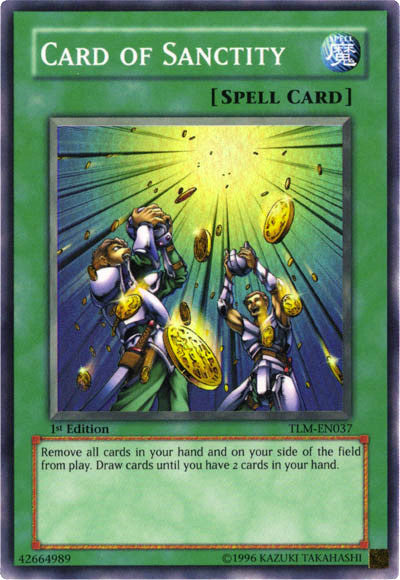 Card of Sanctity [TLM-EN037] Super Rare | The Gaming-Verse