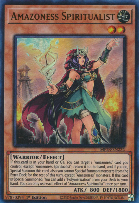 Amazoness Spiritualist [MP23-EN222] Ultra Rare | The Gaming-Verse