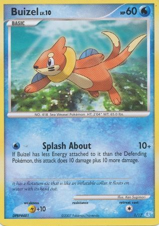 Buizel (1/12) [Diamond & Pearl: Trainer Kit - Manaphy] | The Gaming-Verse