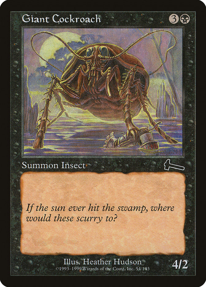 Giant Cockroach [Urza's Legacy] | The Gaming-Verse