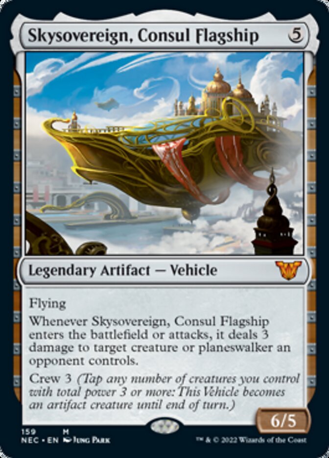 Skysovereign, Consul Flagship [Kamigawa: Neon Dynasty Commander] | The Gaming-Verse