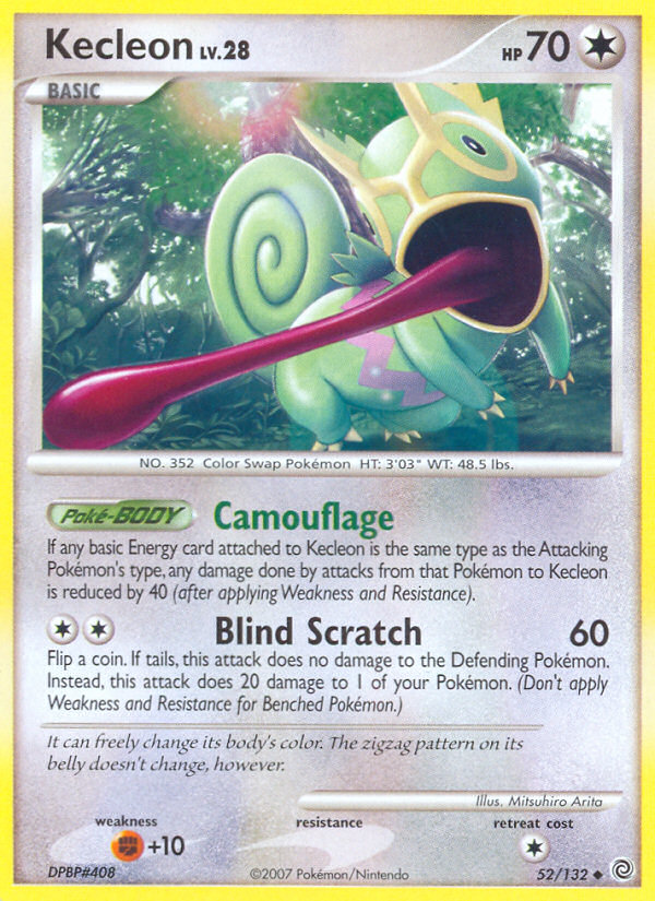 Kecleon (52/132) [Diamond & Pearl: Secret Wonders] | The Gaming-Verse