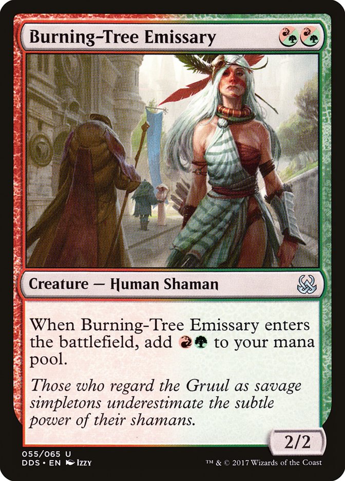 Burning-Tree Emissary [Duel Decks: Mind vs. Might] | The Gaming-Verse