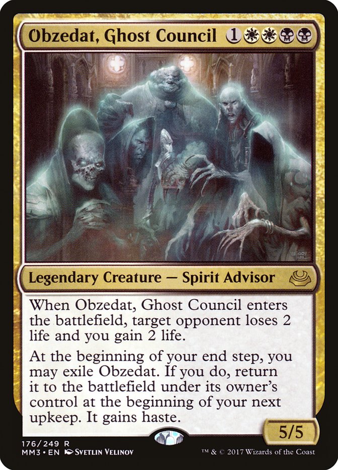 Obzedat, Ghost Council [Modern Masters 2017] | The Gaming-Verse