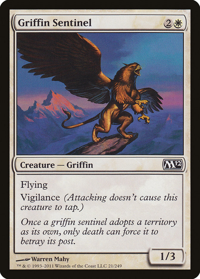 Griffin Sentinel [Magic 2012] | The Gaming-Verse