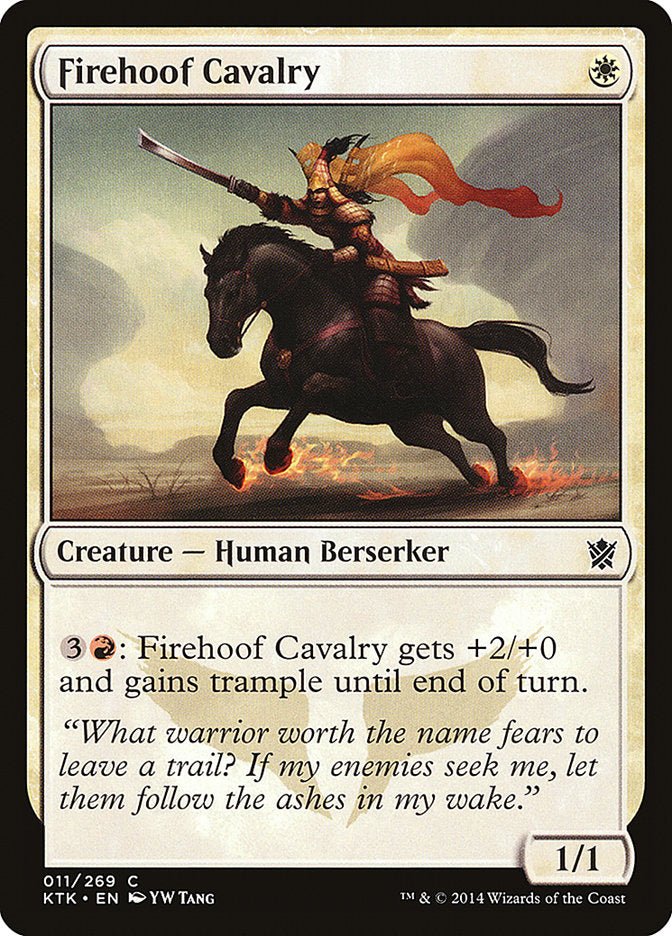 Firehoof Cavalry [Khans of Tarkir] | The Gaming-Verse