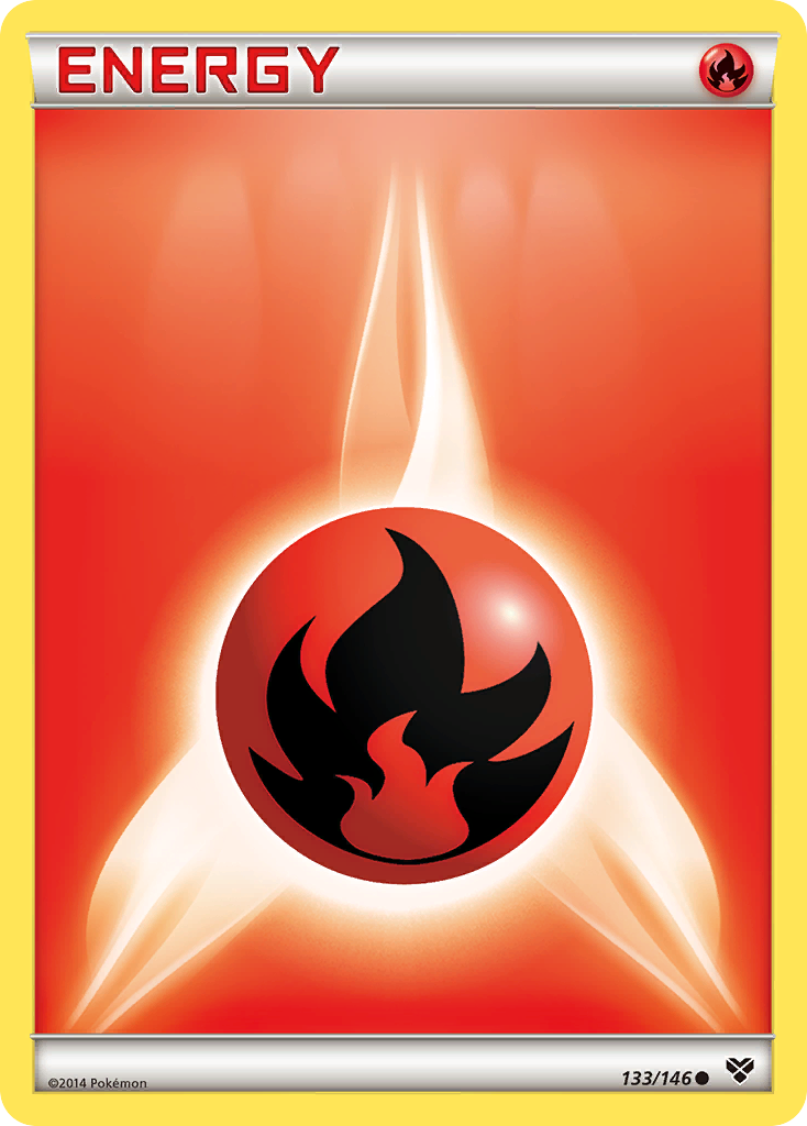 Fire Energy (133/146) [XY: Base Set] | The Gaming-Verse