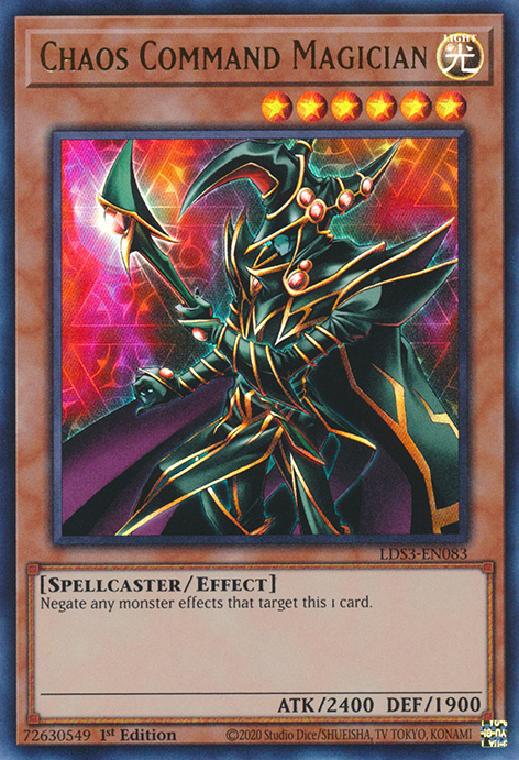 Chaos Command Magician [LDS3-EN083] Ultra Rare | The Gaming-Verse