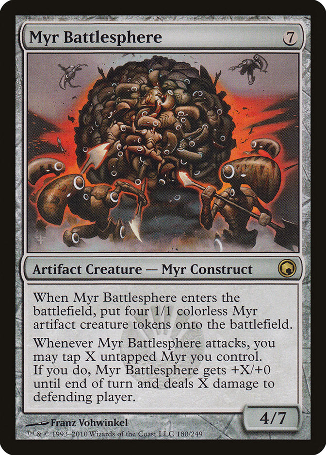 Myr Battlesphere [Scars of Mirrodin] | The Gaming-Verse