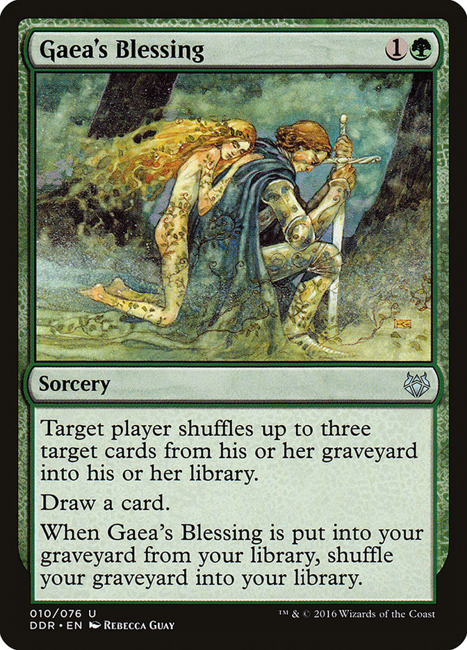 Gaea's Blessing [Duel Decks: Nissa vs. Ob Nixilis] | The Gaming-Verse