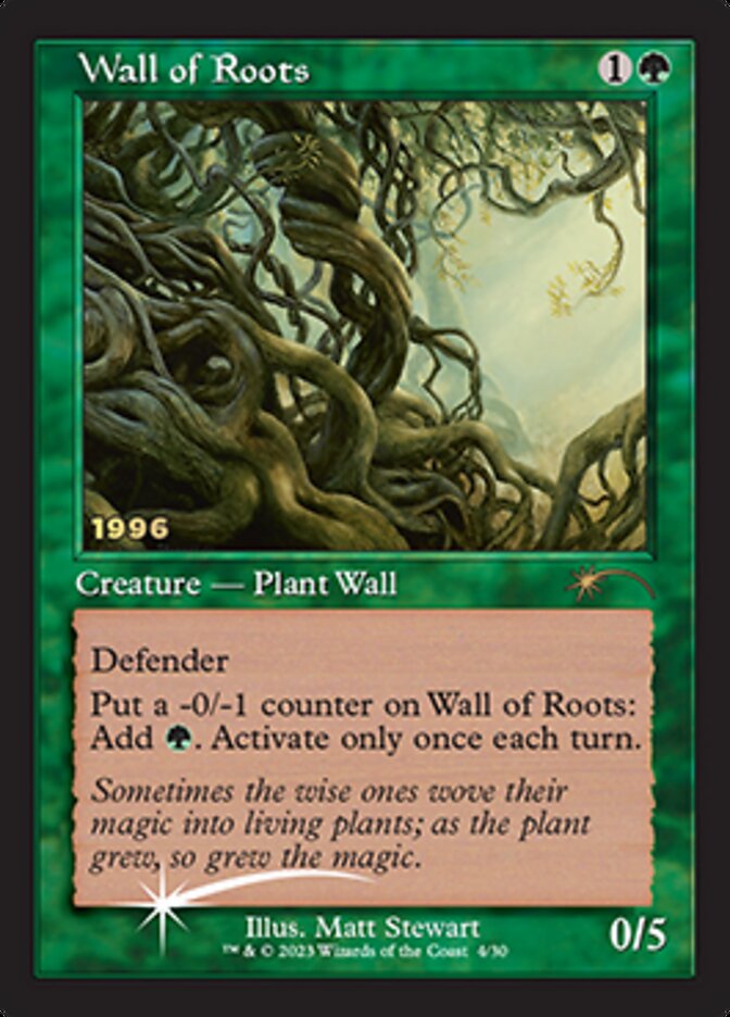 Wall of Roots [30th Anniversary Promos] | The Gaming-Verse