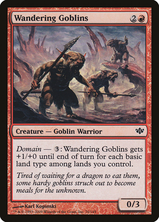 Wandering Goblins [Conflux] | The Gaming-Verse