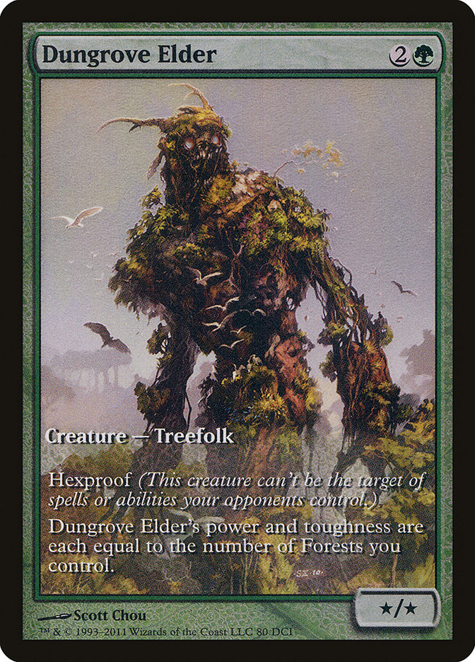 Dungrove Elder (Extended) [Magic 2012 Promos] | The Gaming-Verse