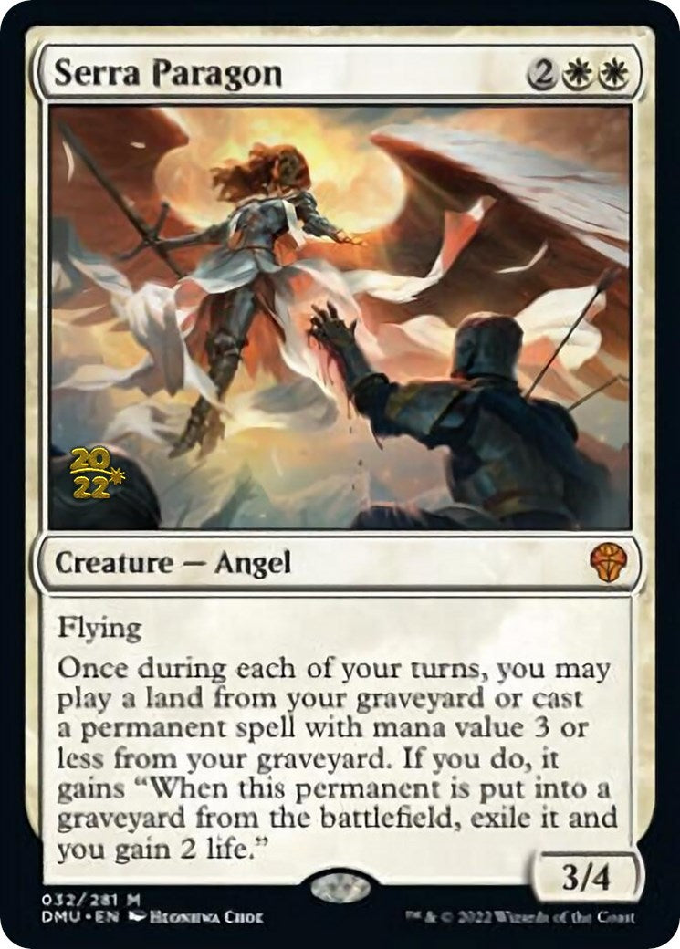 Serra Paragon [Dominaria United Prerelease Promos] | The Gaming-Verse