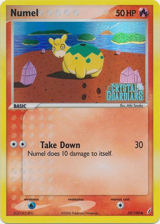 Numel (59/100) (Stamped) [EX: Crystal Guardians] | The Gaming-Verse