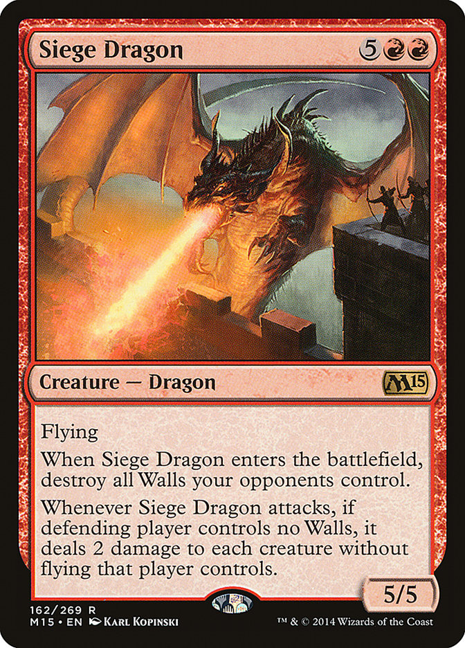 Siege Dragon [Magic 2015] | The Gaming-Verse