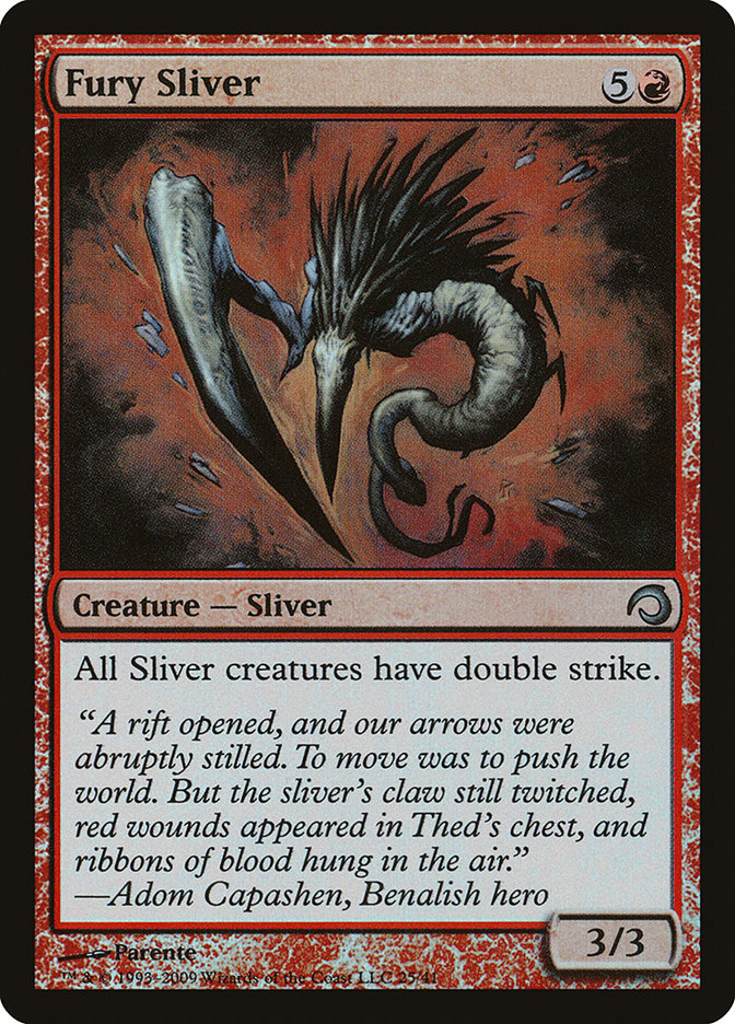 Fury Sliver [Premium Deck Series: Slivers] | The Gaming-Verse