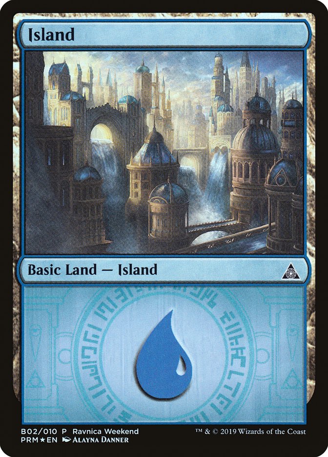 Island (B02) [Ravnica Allegiance Guild Kit] | The Gaming-Verse