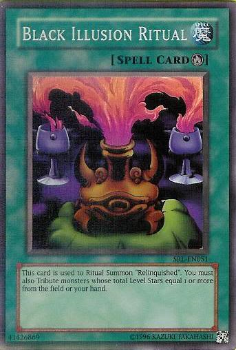 Black Illusion Ritual [SRL-051] Super Rare | The Gaming-Verse