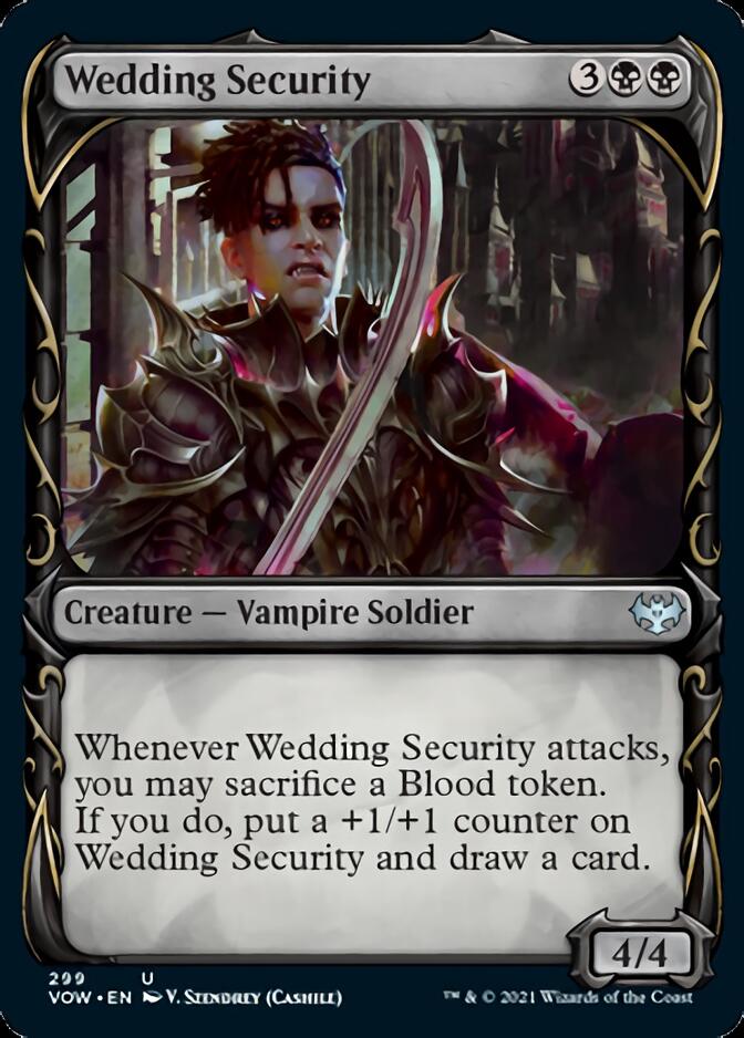 Wedding Security (Showcase Fang Frame) [Innistrad: Crimson Vow] | The Gaming-Verse