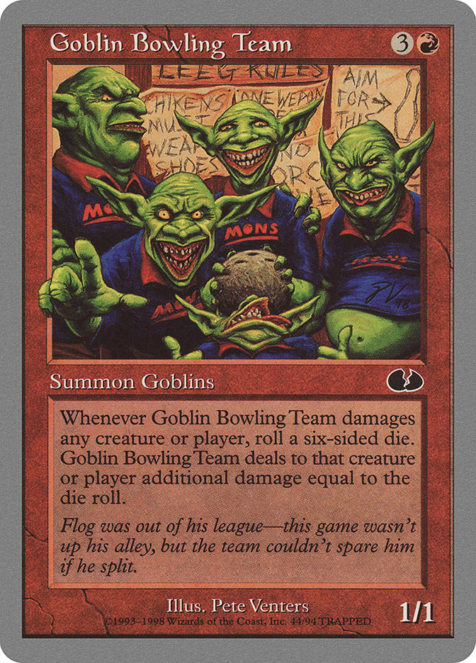 Goblin Bowling Team [Unglued] | The Gaming-Verse