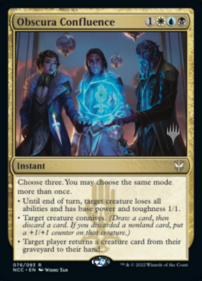 Obscura Confluence (Promo Pack) [Streets of New Capenna Commander Promos] | The Gaming-Verse